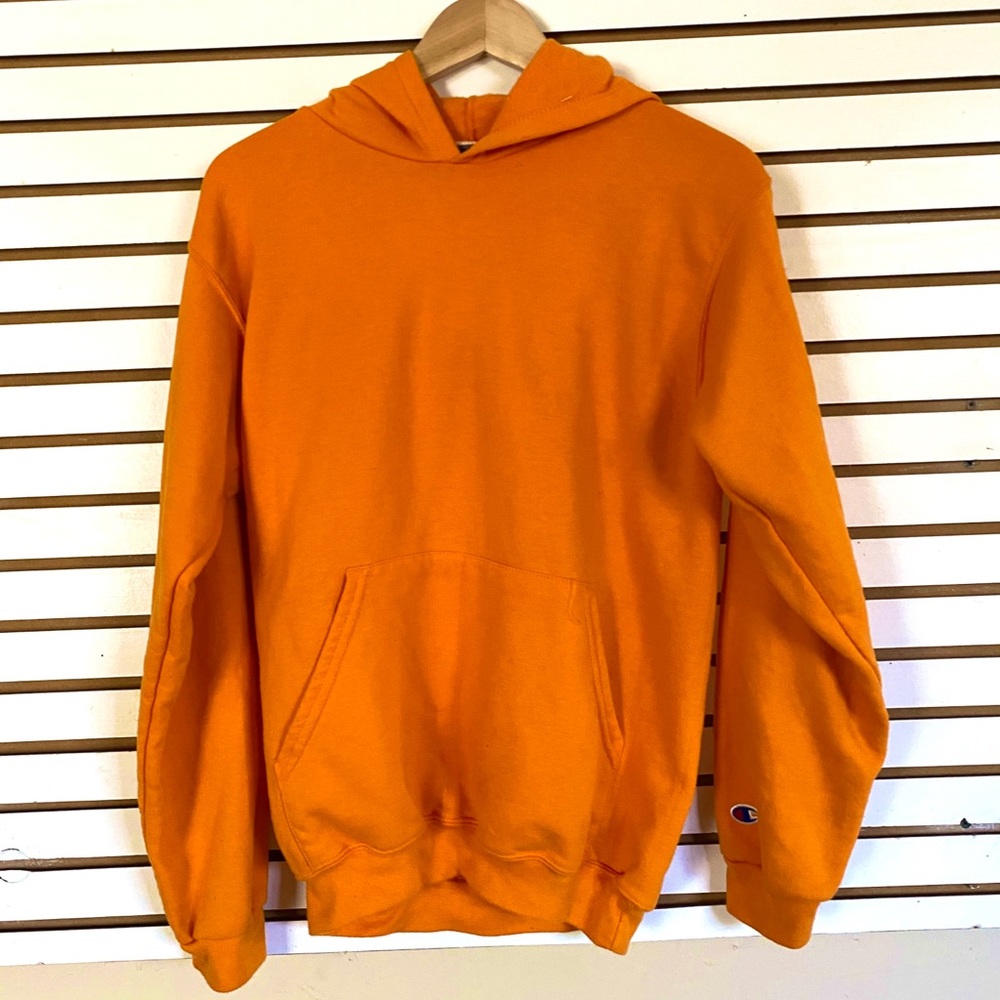 YOUTH XL Orange Champion Hoodie (worn once)